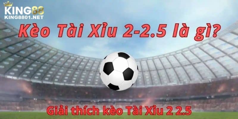 Tài xỉu 2-2.5 là gì? Bỏ túi các tuyệt chiêu chọn kèo hiệu quả từ chuyên gia Tài xỉu 2-2.5 là gì? Bỏ túi các tuyệt chiêu chọn kèo hiệu quả từ chuyên gia